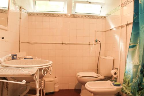Koupelna v ubytování Casa das Lapinhas