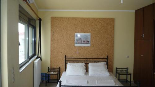 
Un ou plusieurs lits dans un hébergement de l'établissement Hostel Stylianos Kissamos
