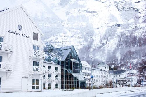 Fretheim Hotel v zimě