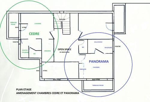 Κάτοψη του Maison Canopée