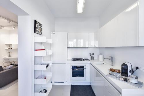 Køkken eller tekøkken på Casetta sul mare A