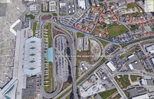 
Vista aerea di Oporto airport apartment
