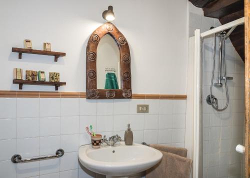 Kúpeľňa v ubytovaní Casa Roma
