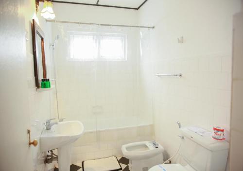 Koupelna v ubytování Hotel Glendower