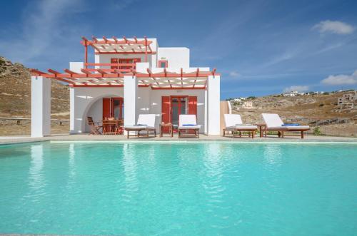 Πισίνα στο ή κοντά στο Natura Villas in Naxos