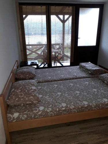 Cama o camas de una habitación en Vila Jana Mavrovo