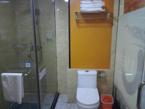 Bilik mandi di Pai Hotel Nanjing Maogaoqiao Metro Station