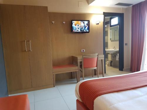 TV o dispositivi per l'intrattenimento presso Hotel Ristorante La Campagnola