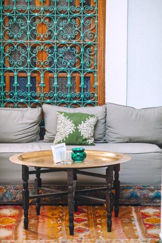 Un lugar para sentarse en Riad Le Rihani