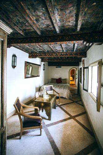 Un lugar para sentarse en Riad Le Rihani