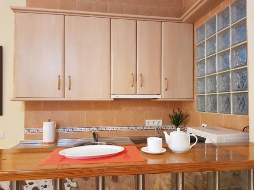 Køkken eller tekøkken på Apartamento en Nerja