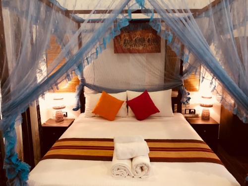 Lova arba lovos apgyvendinimo įstaigoje St CLAIRE'S GREEN Negombo Hotel & Hostels