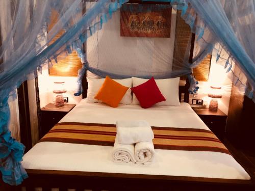 Lova arba lovos apgyvendinimo įstaigoje St CLAIRE'S GREEN Negombo Hotel & Hostels