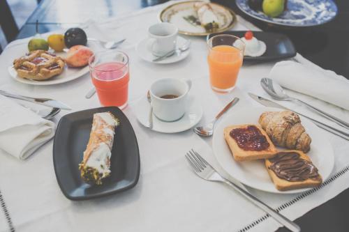 Mad på bed and breakfast-stedet eller i nærheden