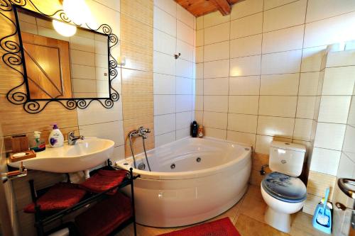 Ванна кімната в Aroma Elatis
