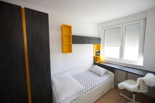 Postel nebo postele na pokoji v ubytování Modern luxurious apartment