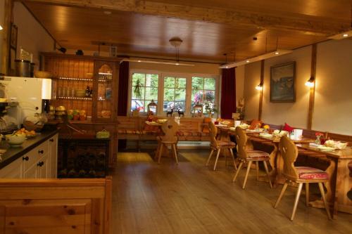 Restaurace v ubytování Haus Sonneck