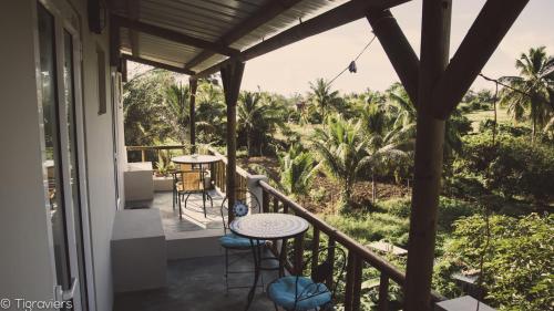 Μπαλκόνι ή βεράντα στο Tigraviers Bed & Breakfast