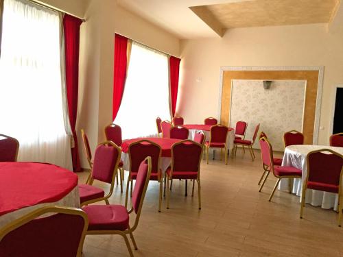 Posezení v ubytování Motel Kilometrul Zero
