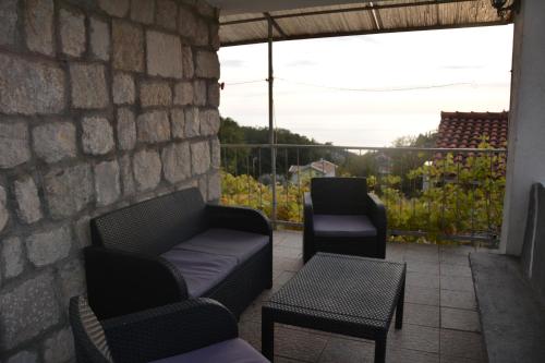 Coin salon dans l'établissement Apartments Djedovic 2