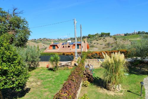 Jardín al aire libre en Alla Quercia