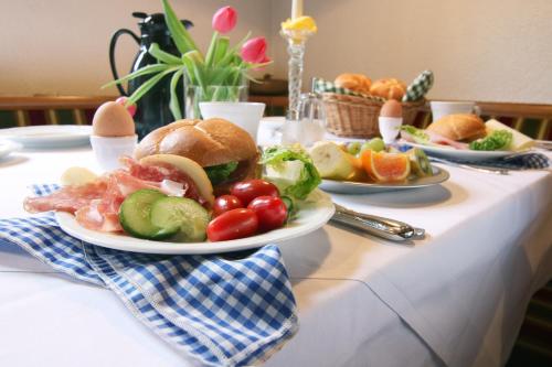Jídlo v bed and breakfast nebo okolí
