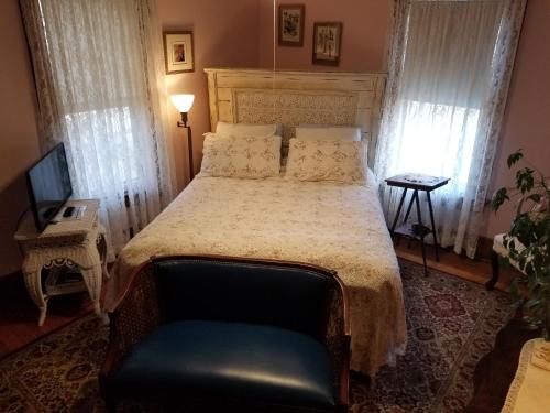 Postel nebo postele na pokoji v ubytování Rose & Thistle Bed & Breakfast