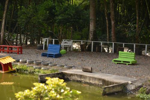 Zahrada ubytování Glamping La Cabanita Santuario