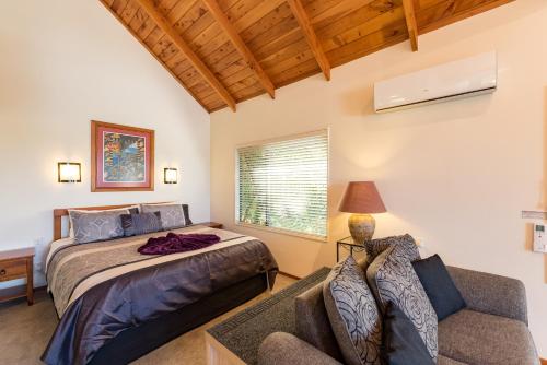 Postel nebo postele na pokoji v ubytování Abri Apartments
