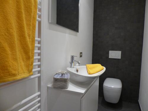 Phòng tắm tại Casa Amabile con Piscina