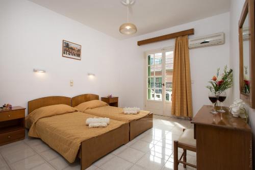 Posezení v ubytování Philippos Hotel