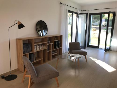 Χώρος καθιστικού στο Cantari