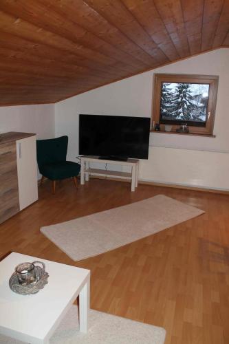 TV a/nebo společenská místnost v ubytování Apartment Sagtaler Spitze