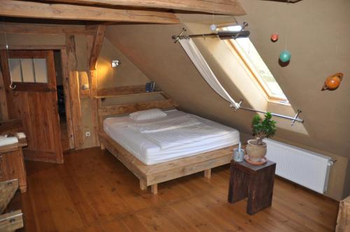 Katil atau katil-katil dalam bilik di Apartment Battin 44 Uckermark