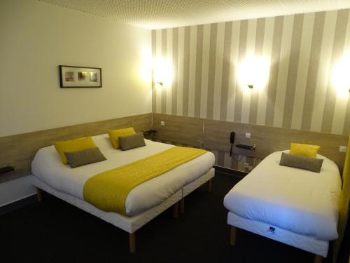Ένα ή περισσότερα κρεβάτια σε δωμάτιο στο Sure Hotel by Best Western Angouleme