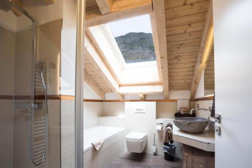 Koupelna v ubytování Haus Andorra