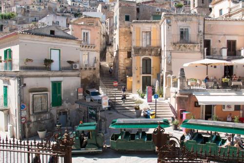 a view of a city street with buildings at Intervallo Boutique Hotel in Ragusa