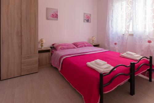 Postel nebo postele na pokoji v ubytování Holiday park Home