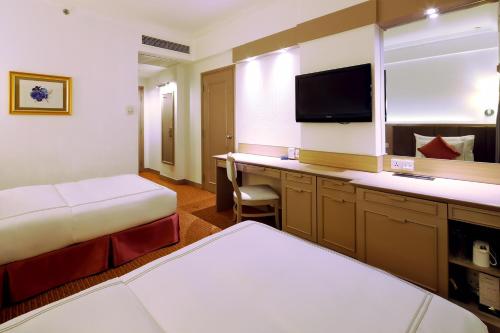 Cama o camas de una habitación en Sunway Hotel Hanoi