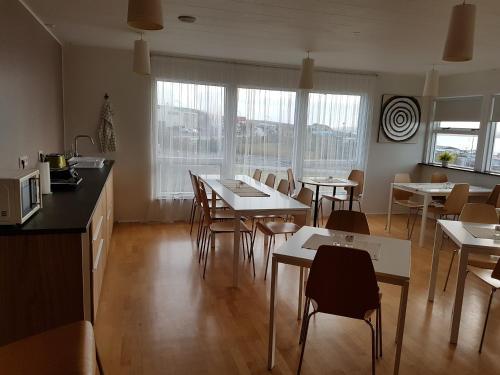 Kuchyň nebo kuchyňský kout v ubytování ALBERT Guesthouse