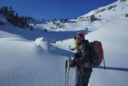 Ferienwohnung in Davos im Winter