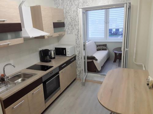 Кухня или кухненски бокс в VBE apartments