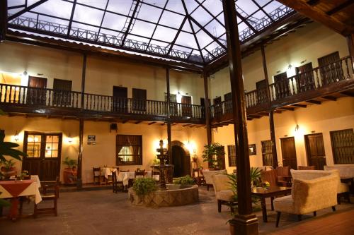 Zona d'estar a Hotel Cajamarca