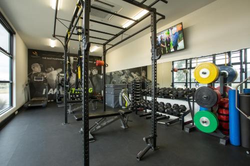 Fitness centrum a/nebo fitness zařízení v ubytování Yering Gorge Cottages