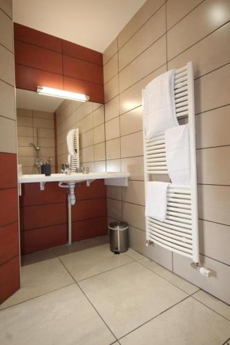 Koupelna v ubytování Chambre D’hôtes Parc Johan