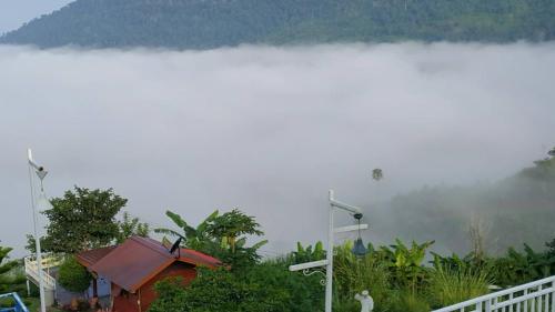 Landskap semula jadi dekat dengan resort