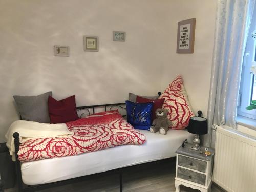 Katil atau katil-katil dalam bilik di Rosenlounge