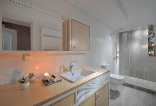 Koupelna v ubytování ALDIS MANSION by K&K