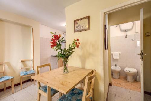 Kylpyhuone majoituspaikassa Buonarroti Suite
