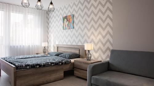 Χώρος καθιστικού στο Apartament Piano 2